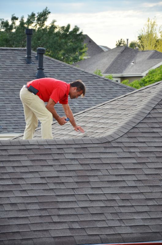 Roof Inspection by Technician